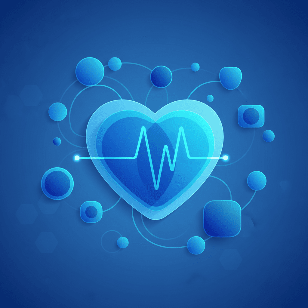 혈당 변동성(Glycemic Variability)과 심혈관 위험 마커 간의 연관 관계를 보여주는 인포그래픽