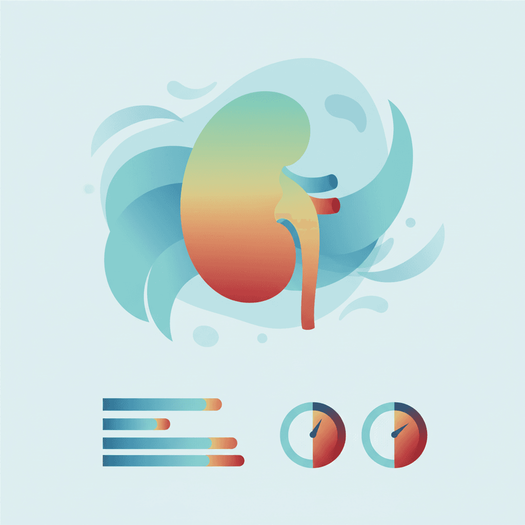 신기능 단계별 메트포르민 사용 가이드라인 요약표