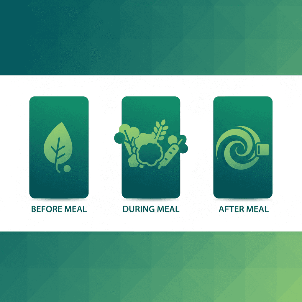 장 건강 보충제 복용 타이밍 가이드