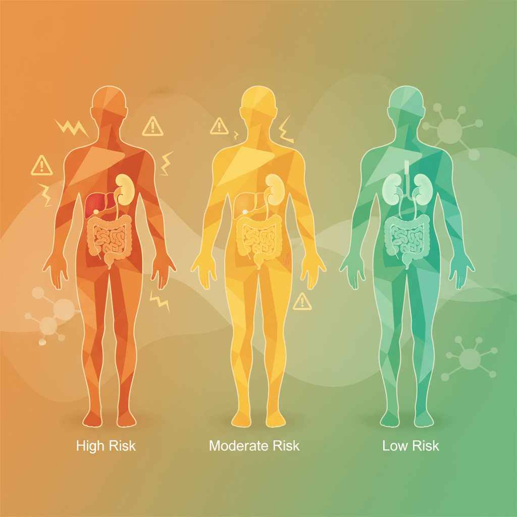 고단백 식이 주의 위험군 분류