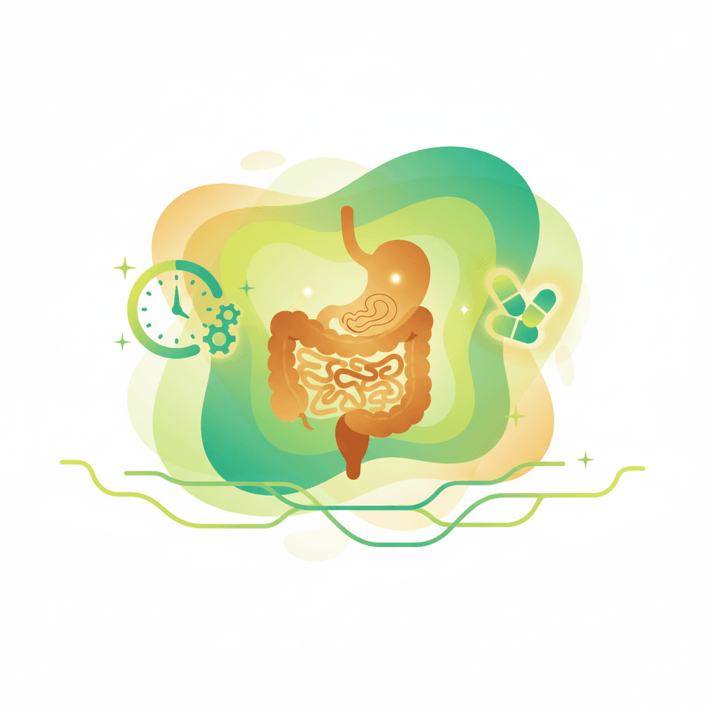 경구 알부민 보충제 복용 시 소화불량과 순응도 문제를 나타내는 인포그래픽, 임상시험에서 보고된 부작용 비율과 중단율 데이터 포함